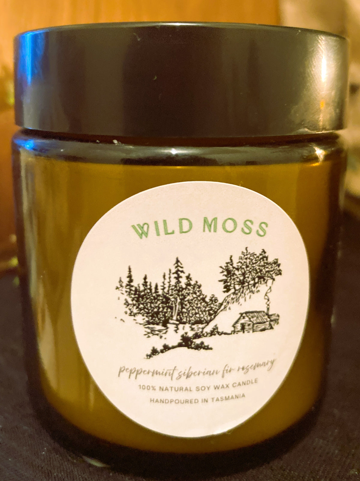 Wild Moss 100% Natural Scented Candle