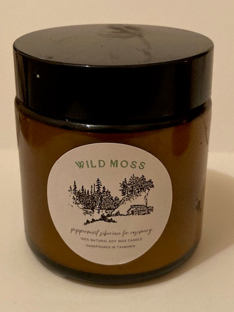 Wild Moss 100% Natural Scented Candle