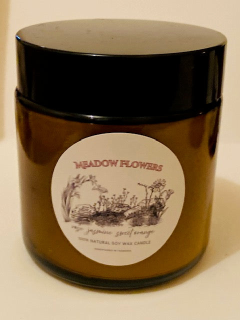 Meadow Flowers 100% Natural Scented Candle