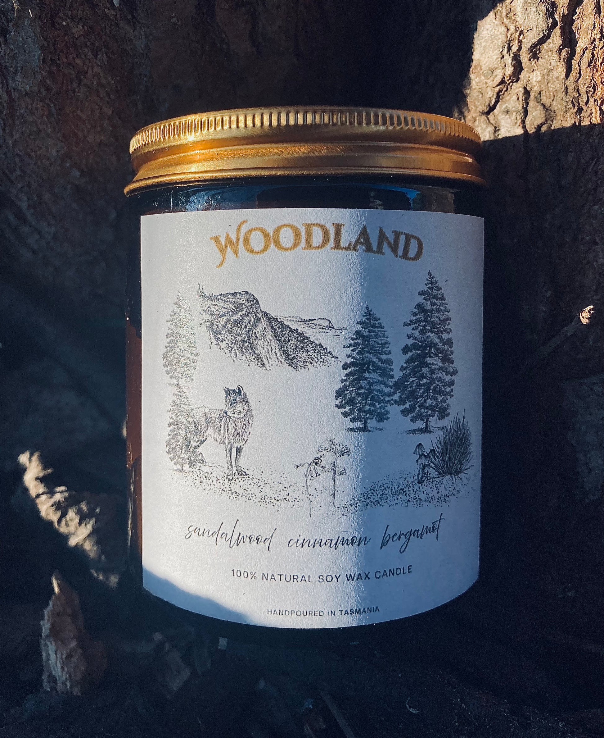 Woodland 100% Natural Scented Candle